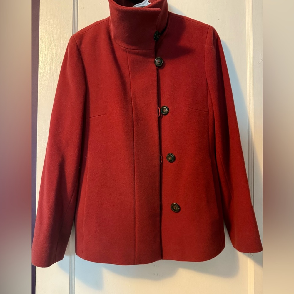 Elegant Cole Haan Red Women's Jacket - Picture 5 of 5